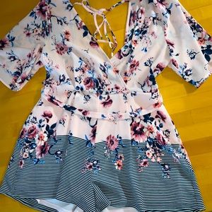 Floral Romper